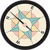 Compass Icon 100 w